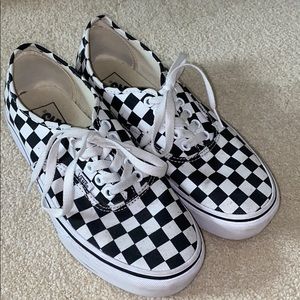 Vans Checkerboard Authentic Platform 2.0 Sneakers